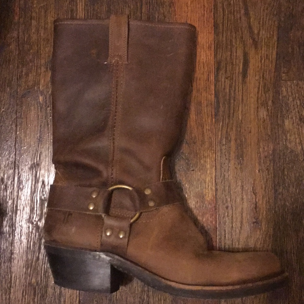 Tan Harness “12R” Frye Boot